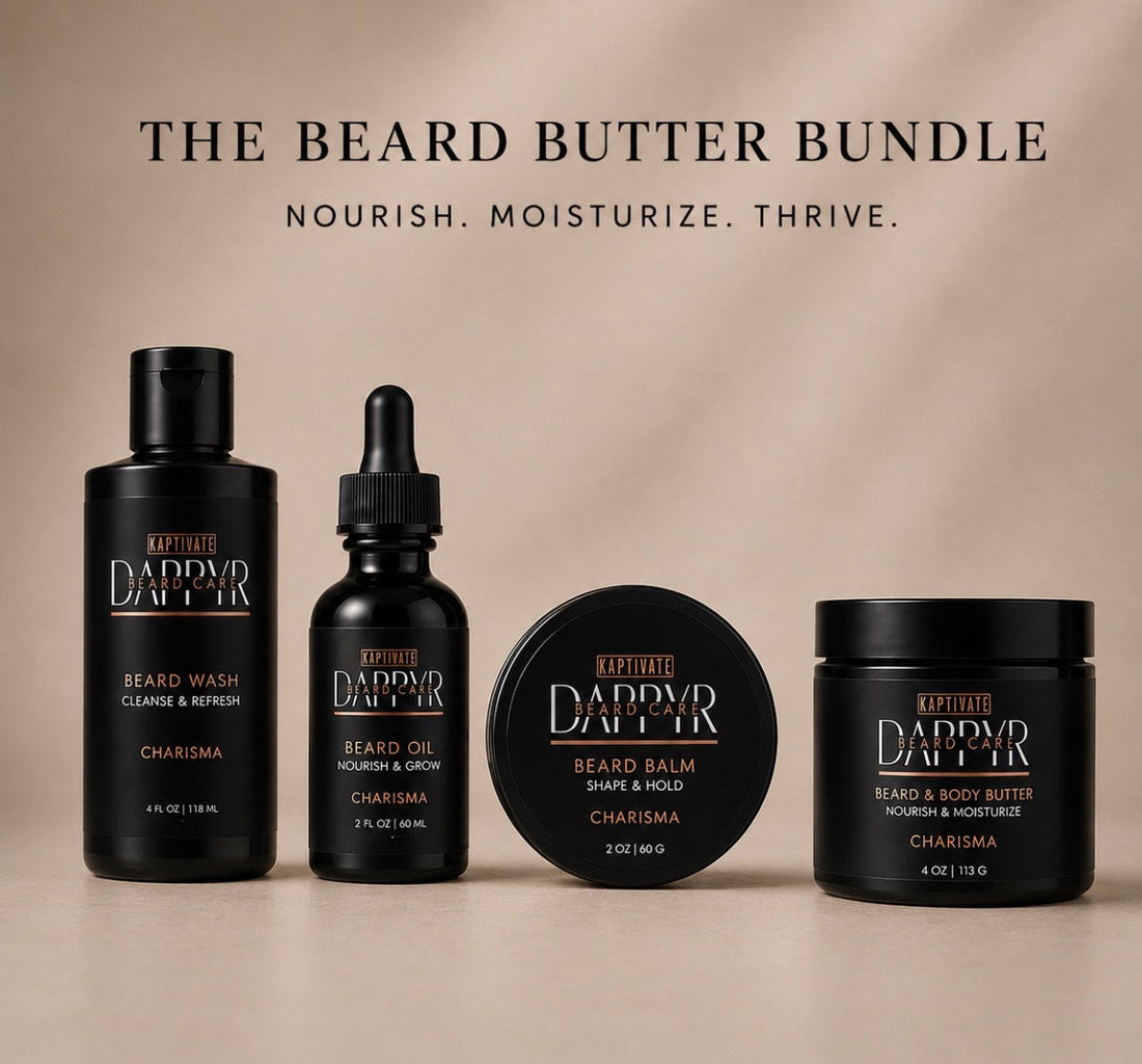 DAPPYR Beard Butter Bundle in the Charisma scent