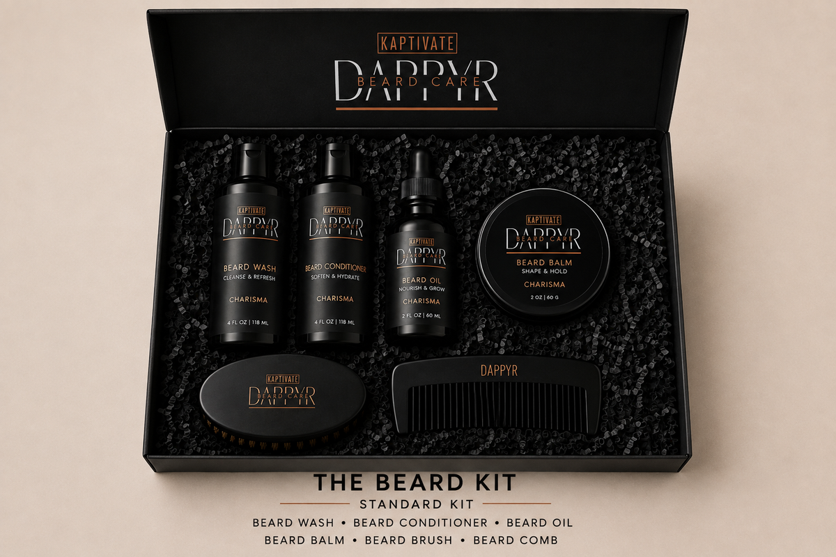 DAPPYR Standard Beard Kit gift box