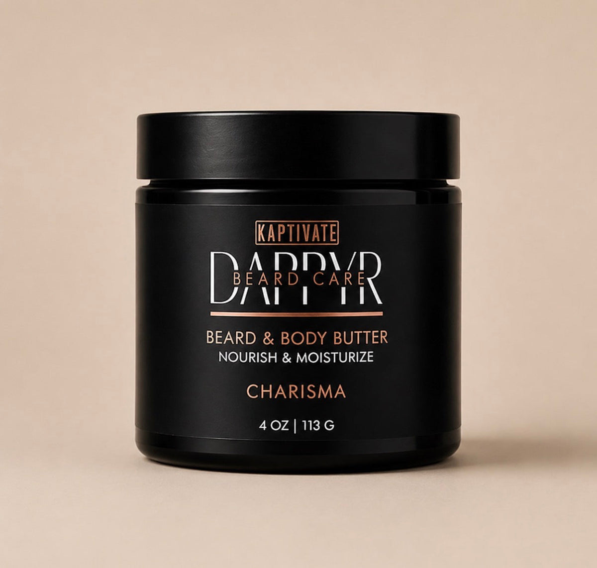 DAPPYR Charisma Beard and Body Butter, 4 oz