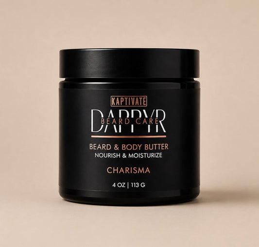 DAPPYR Charisma Beard and Body Butter, 4 oz